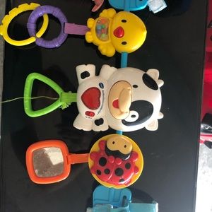 Baby toy for stroller or car seat